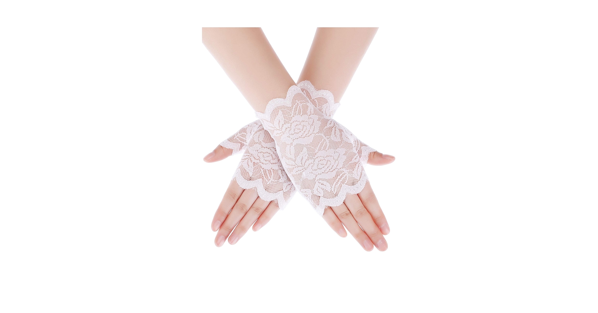 小物 Aesynctx laced hand warmer Amazon.com: Skylety Short Fingerless Lace Gloves Tea Party